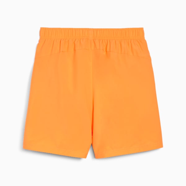 Puma shorts kids orange best sale